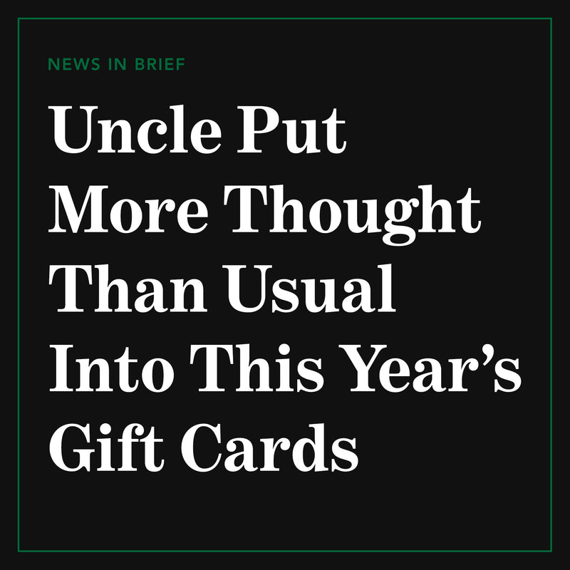 Gift Card $250.00 from The Onion Store