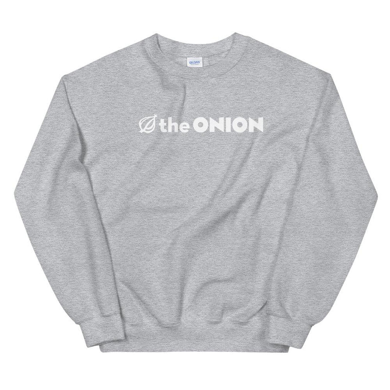 The Onion's Logo Crewneck Unisex Sweatshirt