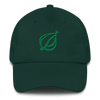 The Onion Dingbat Baseball Dad Hat Spruce and Kiwi from The Onion Store