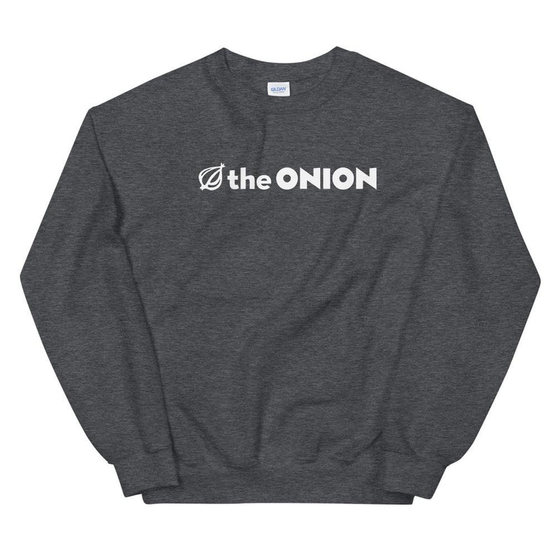 The Onion's Logo Crewneck Unisex Sweatshirt
