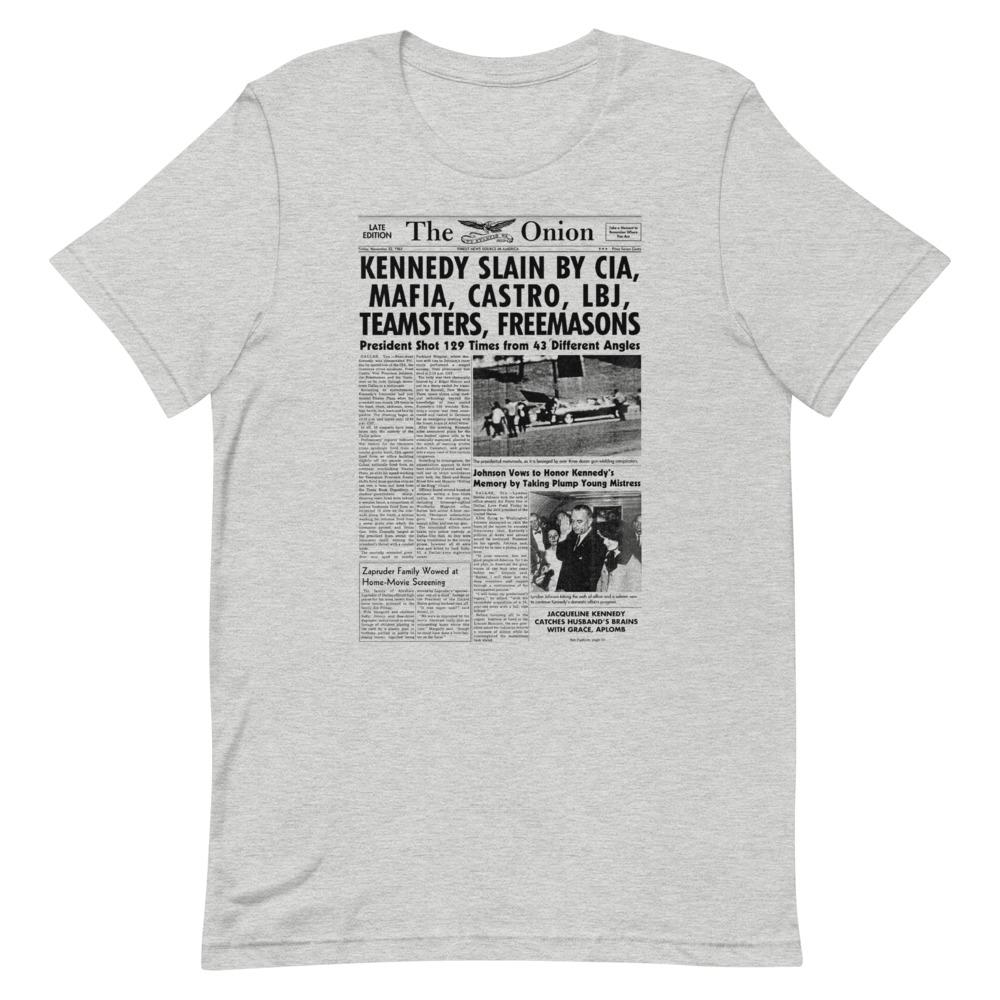 'Kennedy Slain' Front Page T-Shirt