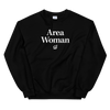 'Area Woman' Headline Sweatshirt