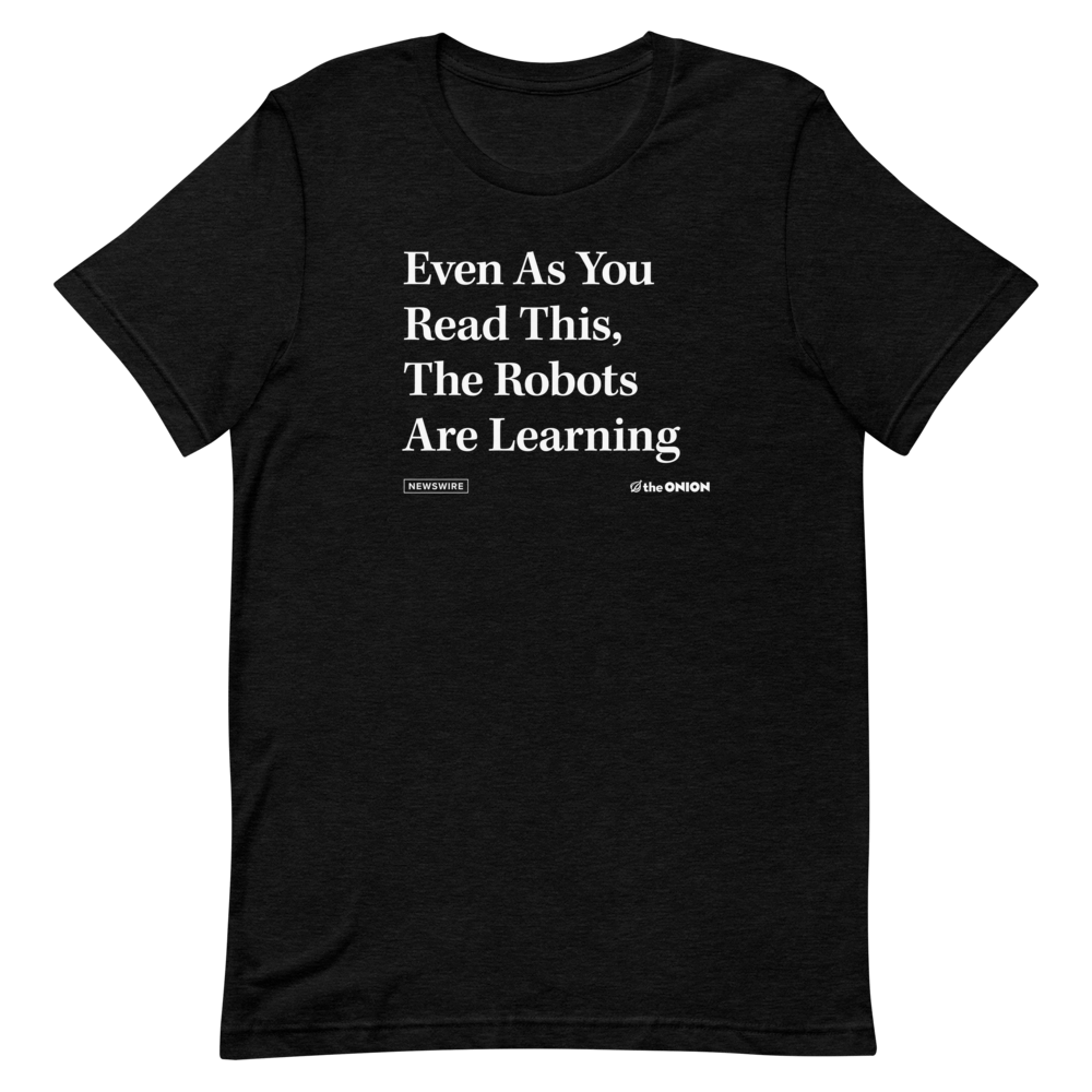 'Even As You Read This' Headline T-Shirt