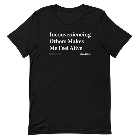 'Plan To Be More Positive' Headline T-Shirt
