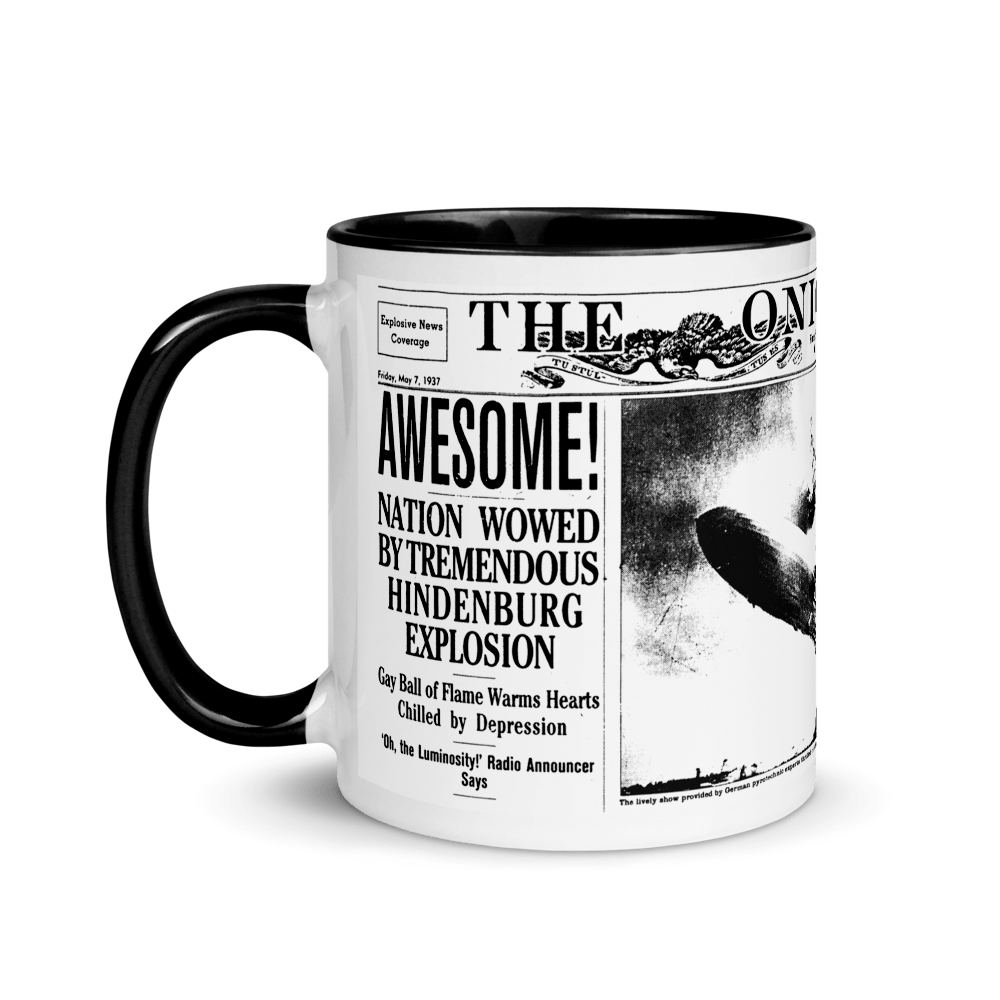 'AWESOME!' Front Page Mug