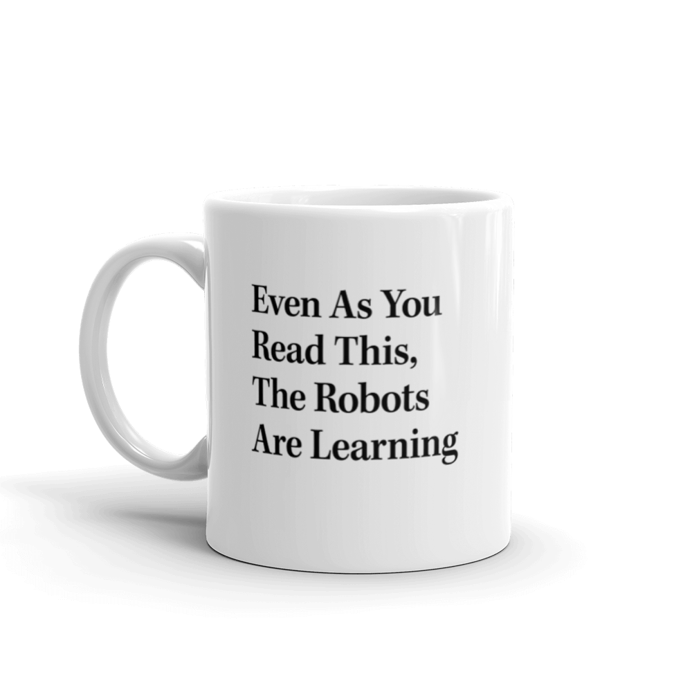 The Onion's 'Even As You Read This' Mug