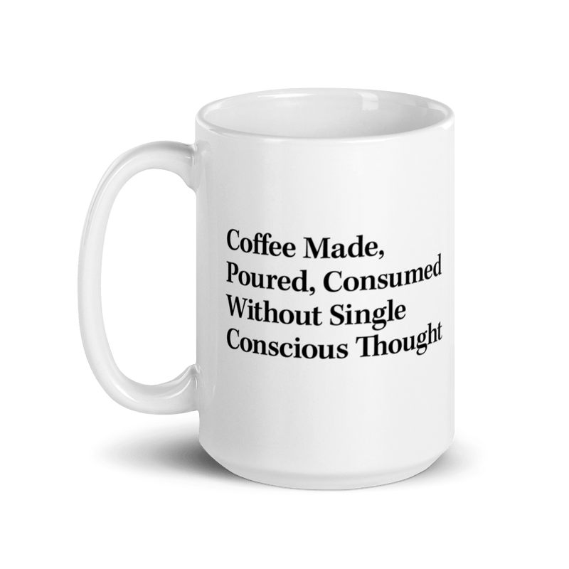 No Thoughts, Just Frog Coffee Mugs