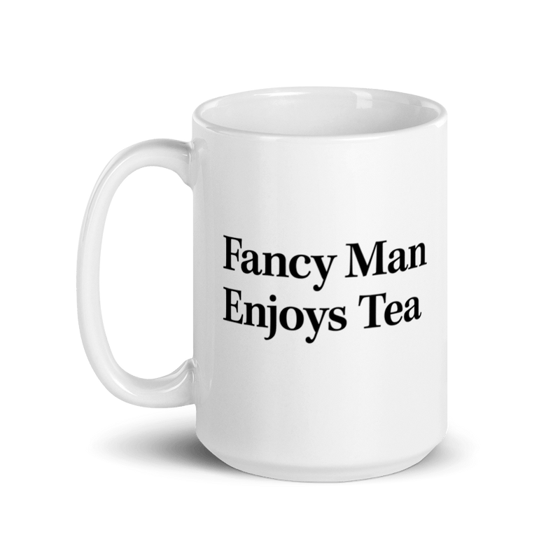 The Onion's 'Fancy Man Enjoys Tea' Mug