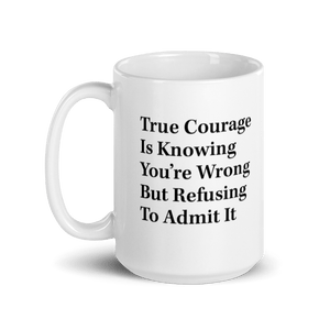The Onion's 'True Courage' Mug