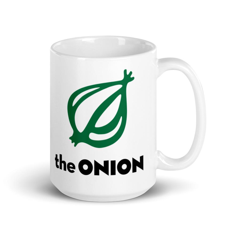 The Onion's 'Fancy Man Enjoys Tea' Mug from The Onion Store