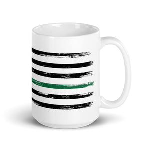 Thin Green Line Mug